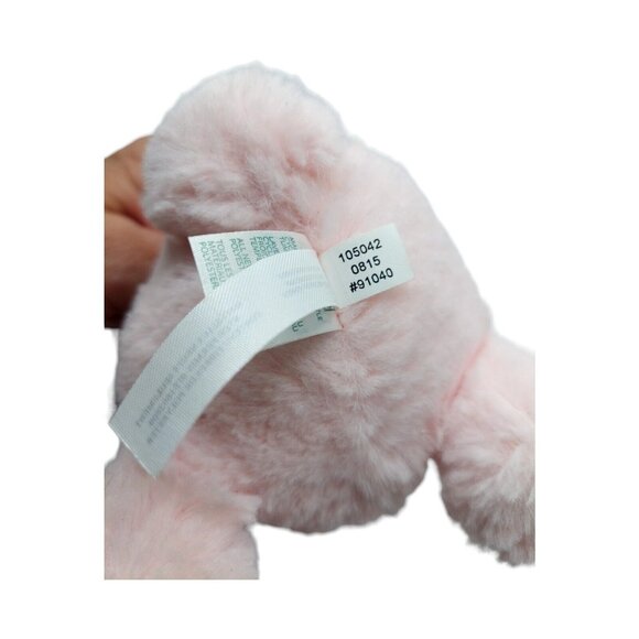 Little Me Plush Pink Bunny Rabbit Stuffed Animal 8" 2014 Easter - Picture 7 of 7